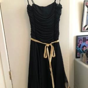 BLACK teen dress - NEVER WORN - Brand New